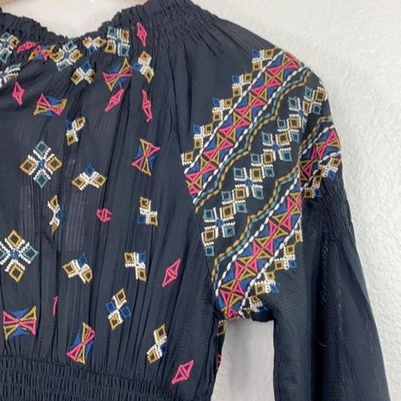 Free People Mykonos Embroidered kimono - Picture 6 of 9